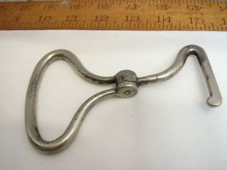 Early Boot Hook Pull Up Shoe Tool Riding Vintage Clothing