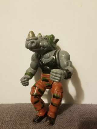 Ninja Turtles - Rocksteady Action Figure 1988 Playmates Tmnt