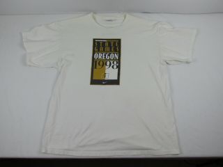 Vintage 1998 Nike 13th Annual State Games Of Oregon T - Shirt Track Field Sz Large