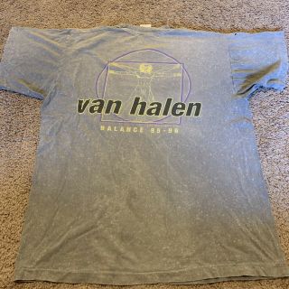 Vintage 1995 96 Van Halen Concert Shirt Balance Tour Eddie Van Halen Size Large