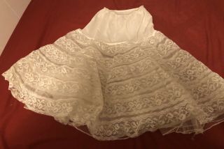 Vintage Girls / Ladies Small Crinoline Petticoat / Slip