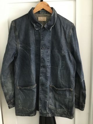 Spellbound Denim Chore Coat Made In Japan Vintage Real Mccoys Small