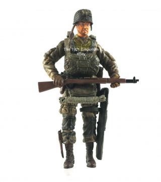 1:18 Blue Box Bbi Elite Force Wwii D - Day Us Army Airborne Infantry Paratrooper