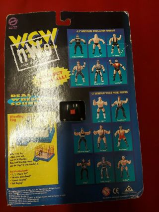 Toymakers HULK HOLLYWOOD HOGAN Clothesline WCW NWO Wrestler Action Figure 1998 2
