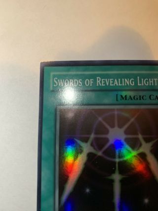 Yugioh Swords Of Revealing Light - LOB 1st Ed VLP/NM (Asian - English) - 2