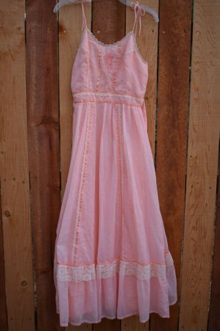 Vintage Candi Jones California Summer Dress Xs