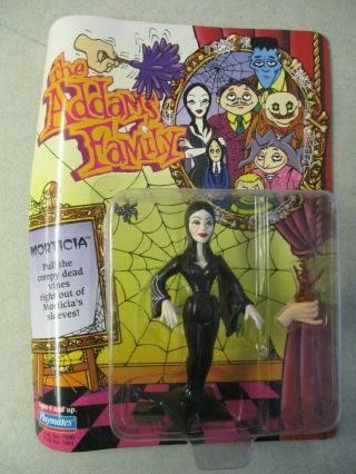 Vintage 1992 The Addams Family Morticia Figure Moc Playmates