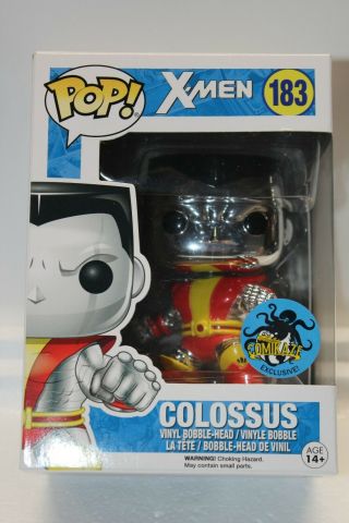 Colossus Funko Pop Vinyl Bobble - Head Stan Lee 