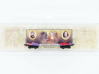 N Scale Micro - Train Civil War Series 10100711 Surrender At Appomattox Box Car 11