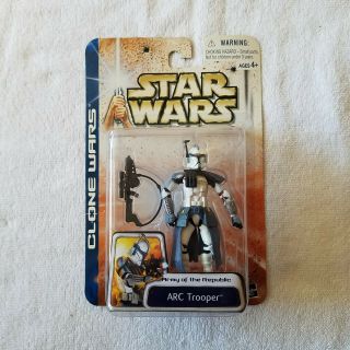 Star Wars Arc Trooper From Clone Wars 2003 Nip