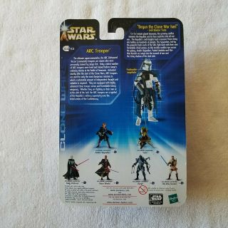 Star wars ARC trooper from Clone Wars 2003 NIP 2