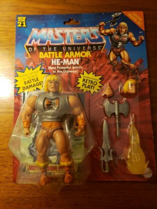 Mattel Masters Of The Universe Origins Battle Armor He - Man Figure Motu