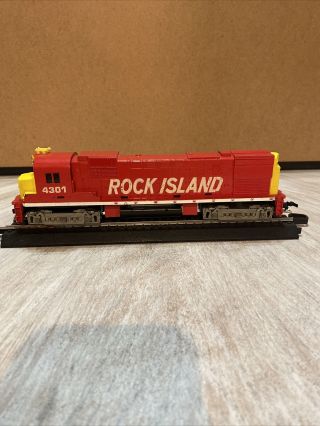 Ho Scale Tyco Rock Island Locomotive - Not Running