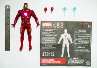 Iron Man Mark L Marvel Legends Infinity War 10th Year Studio Loose Figure Hasbro