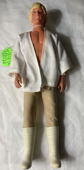 Vintage 1978 Star Wars Luke Skywalker 12 Inch Figure By Kenner Pants And Boots