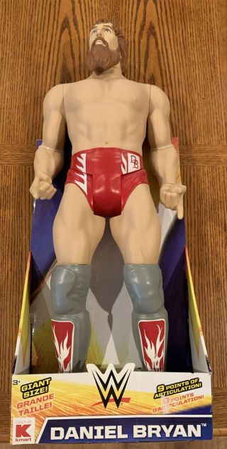 Large Daniel Bryan Wwe Giant Action Figure 31 " Tall Doll Brand