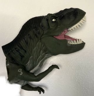 Vtg 90s 1996 Jurassic Park Lost World T - Rex Dinosaur Hand Puppet Action Figure