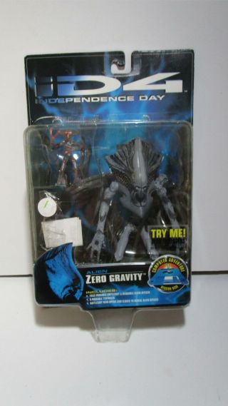1996 Independence Day Zero Gravity Alien With Host Action Figurine