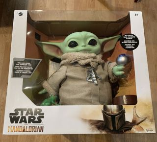 Star Wars The Mandalorian,  The Child Baby Yoda 11  Plush W/ Accessories -
