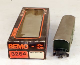 Bemo 3264 Passenger Car RhB HOm Scale 1/87 Narrow Gauge 3
