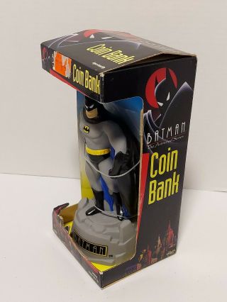Vintage Batman The Animated Series Coin Bank 1994 DC COMICS Marvel 2