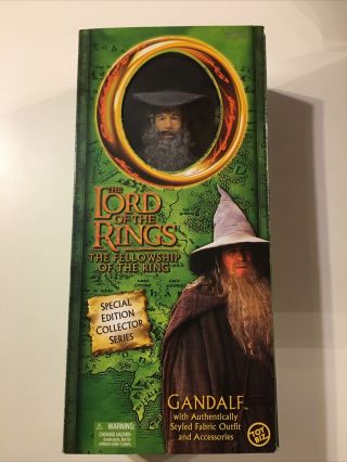 Lord Of The Rings Gandalf 12 Inch Collector’s Series (toy Biz,  2001) Mib