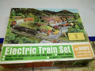 C - 5 Box Only Marx Electric Train Set 4351 Box Without Inserts