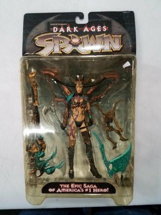 Dark Ages Spawn Ultra Action Figure " The Skull Queen " Mcfarlane Toys Nib