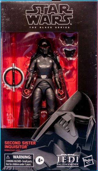 Star Wars Black Series Red Phase Iii 95 Second Sister Inquisitor Action Figure