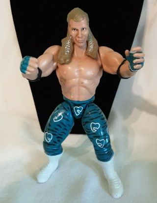 Vintage 1996 Jakks Wwf Shawn Michaels Heartbreak Kid Wrestling Action Figure