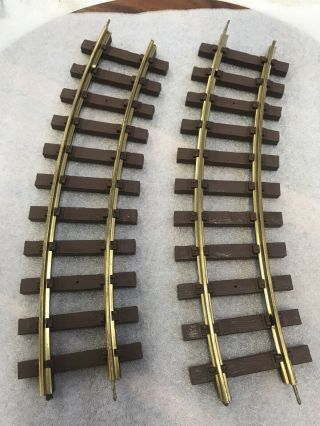 Lionel G - Scale Brass Tracks 2 Curved - (10b)