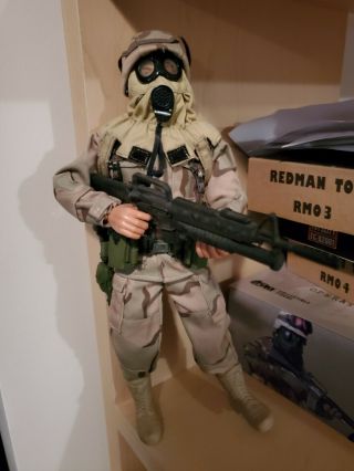 1:6 Custom Usmc Marine Chemical Warfare Soldier Kitbash Dragon Bbi Gi Joe Dam