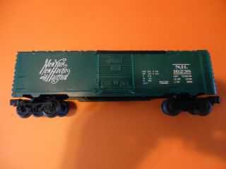 Lionel O Gauge Ny Haven & Hartford 16238 Box Car