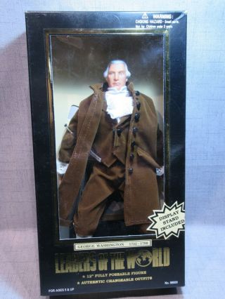 Leaders Of The World George Washington 12 " Action Figure 1/6th Boxed 1997