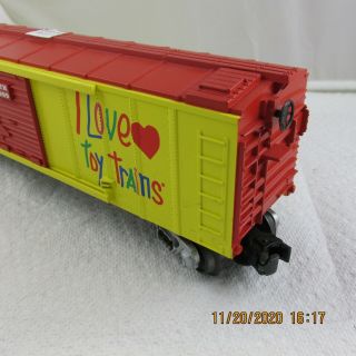 Mth I Love Toy Trains Box Car O - Scale