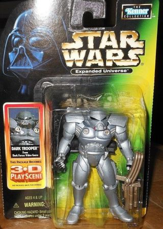 Star Wars Dark Trooper Expanded Univerdse Yr1998 33/4 " Action Figure