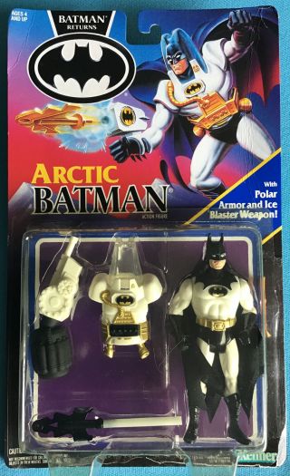 Batman Returns Arctic Batman 1991 Action Figure Opened Resealed (gb)