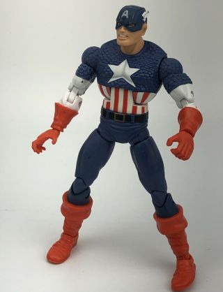 Marvel Legends Brood Queen Series Wwii Captain America Loose Figure Hasbro 2007