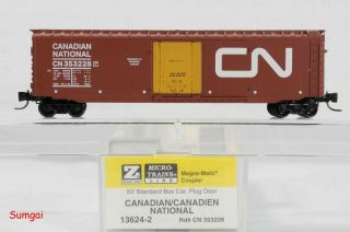 Mtl Micro - Trains 13624 - 2 Canadian National 50 
