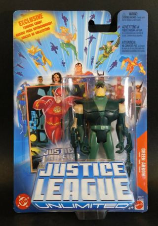 Mattel 2004 Dc Universe Justice League Unlimited Green Arrow Action Figure