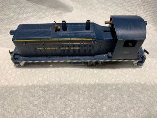 Ho Gauge Metal Train Varney Diesel Locomotive Engine Switcher Blue B&o