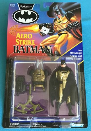Batman Returns Aero Strike Batman Action Figure 1992 Kenner