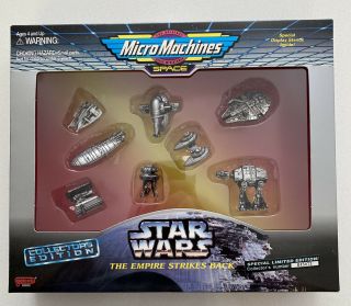 1995 Star Wars Micro Machines Space Collectors Edition Empire Strikes Back Nib
