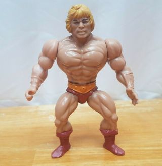 Motu He - Man Masters Of The Universe Vintage 1981 Action Figure Soft Head Mexico