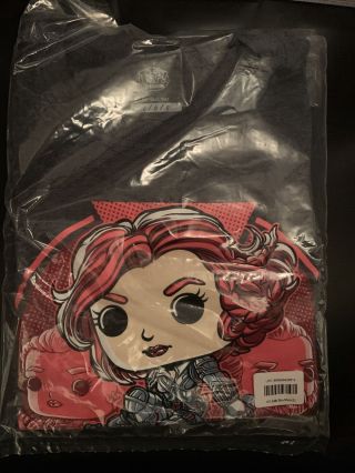 Funko Black Widow T - Shirt (size Large) Marvel Collector Corps Exclusive