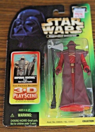 Star Wars Expanded Universe Imperial Sentinel With 3d Play Scene 1998