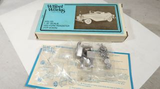 G Ho Scale Boxed Wheel 1932 Ford Roadster Top Down Ww 105
