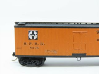 N Scale Kadee Micro - Trains MTL SFRD Santa Fe The Chief Reefer 8235 Custom 2