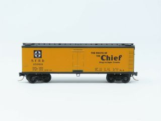 N Scale Kadee Micro - Trains Mtl Sfrd Santa Fe The Chief Reefer 25968