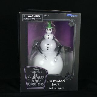 Disney Nightmare Before Christmas Snowman Jack Action Figure Toy Diamond